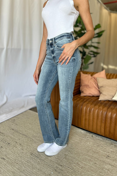 Medium Rise Bootcut Jeans+