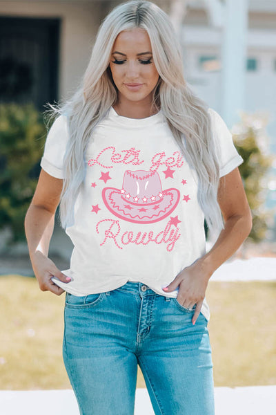 Let's Get Rowdy Graphic Tee