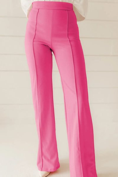 Pink High Waisted Pants