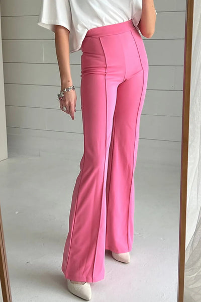 Pink High Waisted Pants