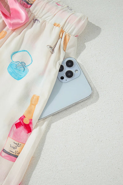 Poppin' Bubbly Shorts Lounge Set