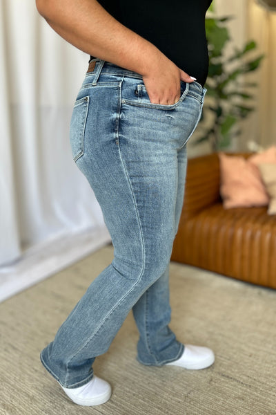 Medium Rise Bootcut Jeans+