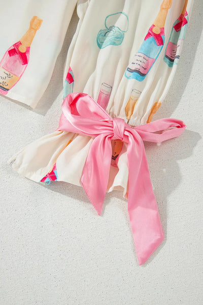 Poppin' Bubbly Shorts Lounge Set