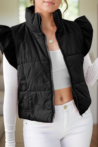 Flutter Cap Sleeve Vest