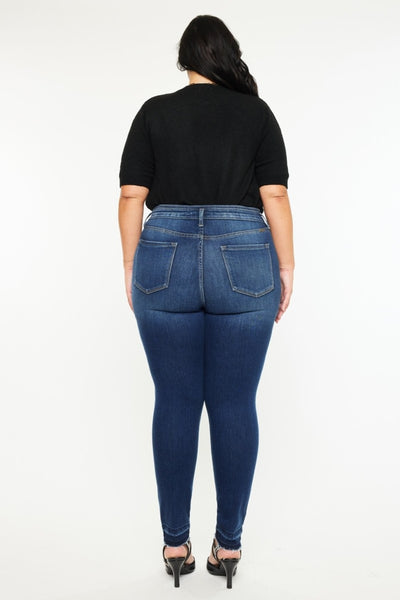 High Rise Ankle Skinny Jeans+