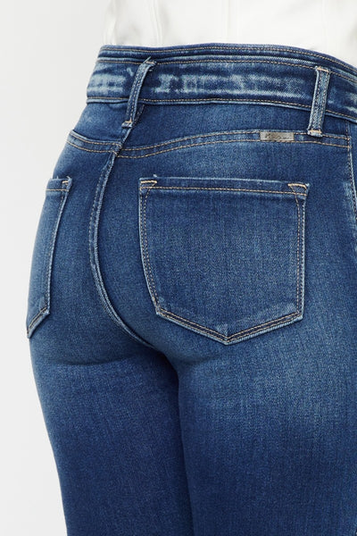 High Rise Ankle Skinny Jeans+