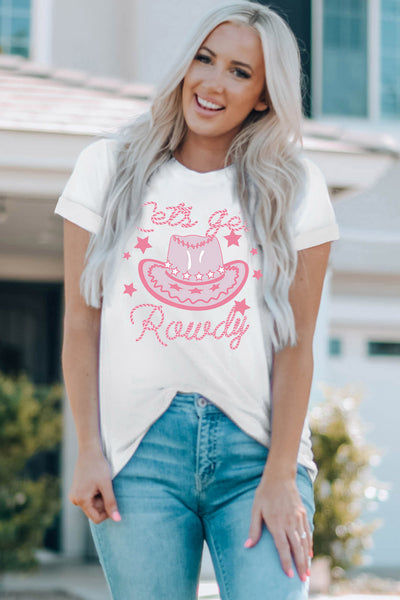 Let's Get Rowdy Graphic Tee