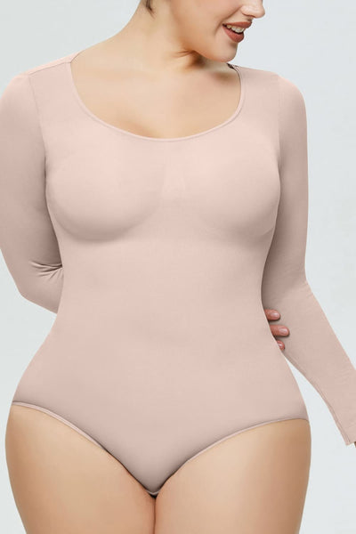 Long Sleeve Shaping Bodysuit+