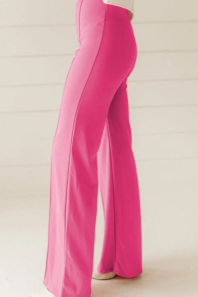 Pink High Waisted Pants