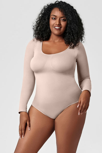 Long Sleeve Shaping Bodysuit+