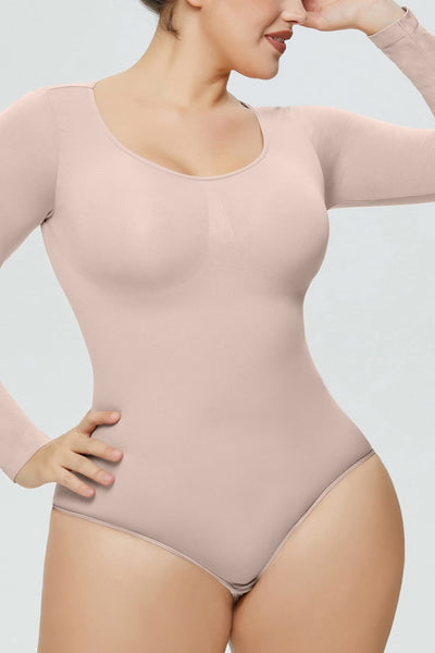 Long Sleeve Shaping Bodysuit+