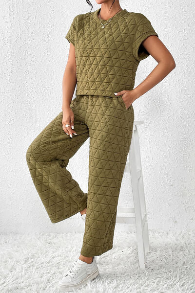 Quilted Lounge Set