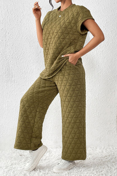 Quilted Lounge Set