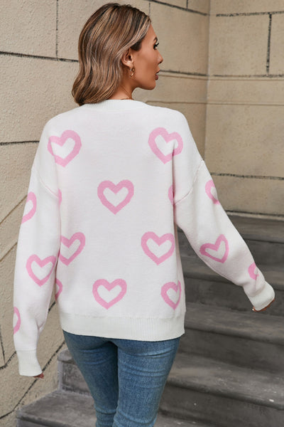From the Heart Long Sleeve Sweater