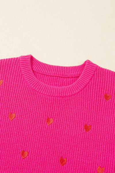 You Have My Heart Embroidered Sweater