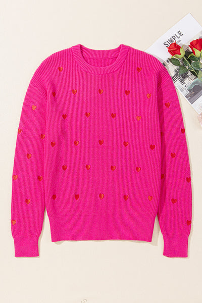 You Have My Heart Embroidered Sweater