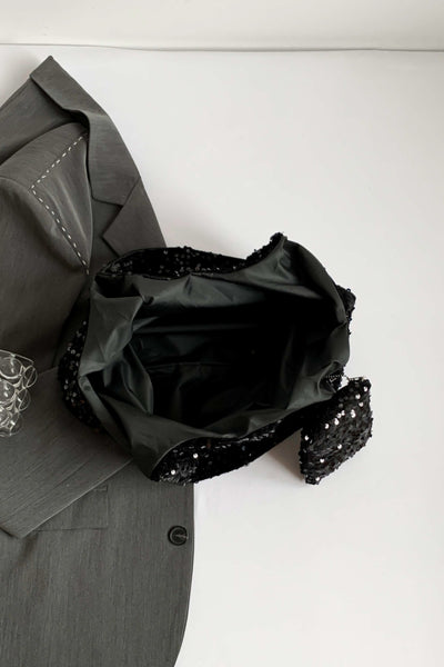 Sequin Carryall Handbag