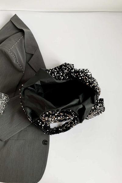 Sequin Carryall Handbag
