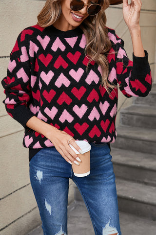 Heart and Soul Long Sleeve Sweater