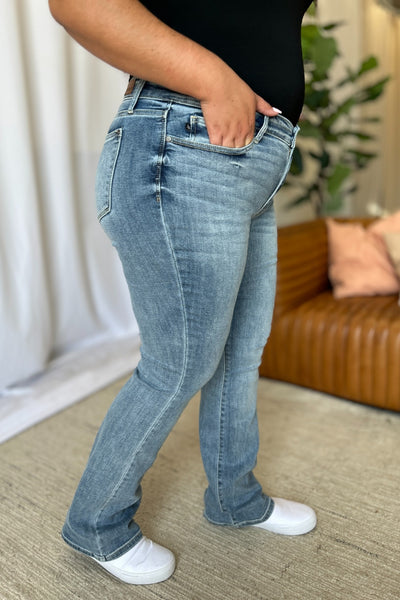 Medium Rise Bootcut Jeans+