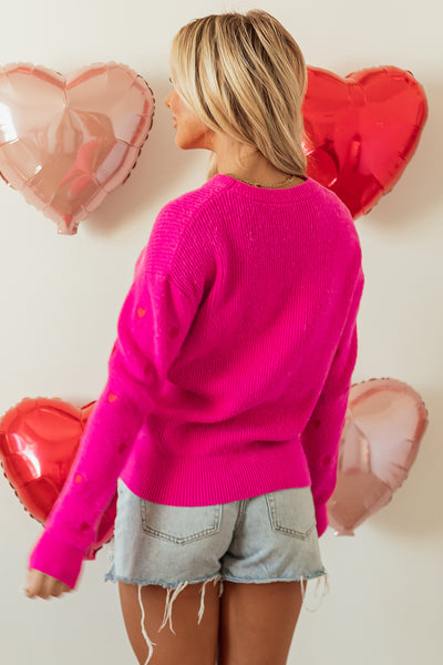 You Have My Heart Embroidered Sweater