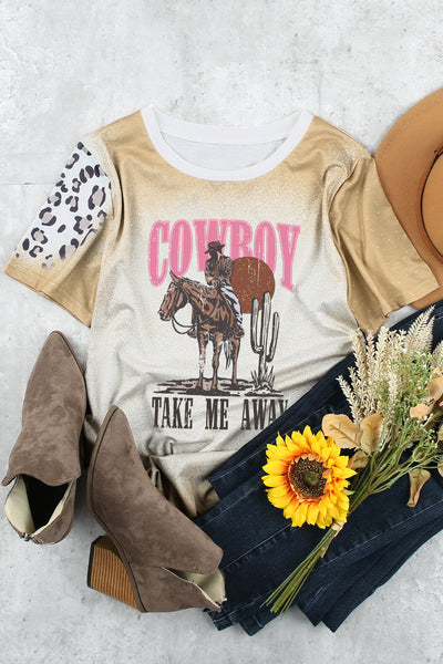 Cowboy Take Me Away Graphic Tee