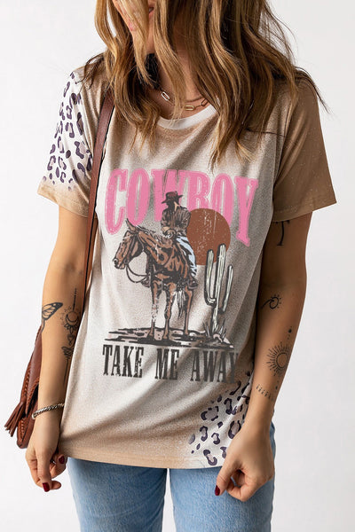 Cowboy Take Me Away Graphic Tee