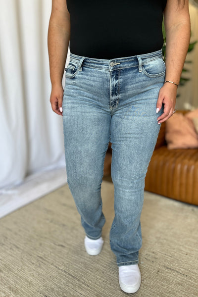 Medium Rise Bootcut Jeans+