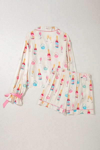 Poppin' Bubbly Shorts Lounge Set