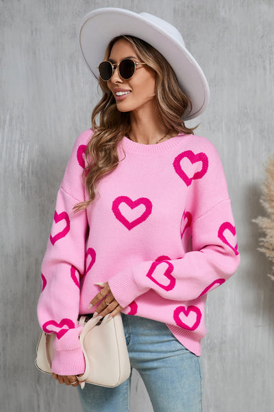 From the Heart Long Sleeve Sweater