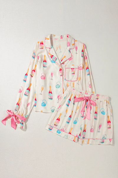 Poppin' Bubbly Shorts Lounge Set