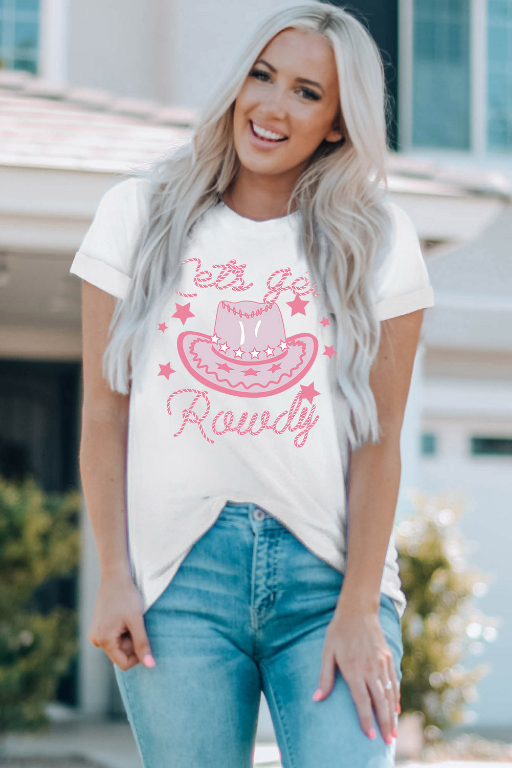 Let's Get Rowdy Graphic Tee