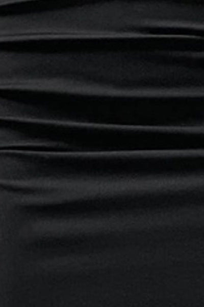 Black Maxi Trumpet Skirt