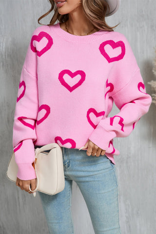 From the Heart Long Sleeve Sweater
