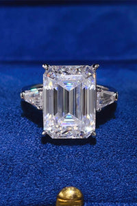 10 Carat Moissanite Engagement Ring