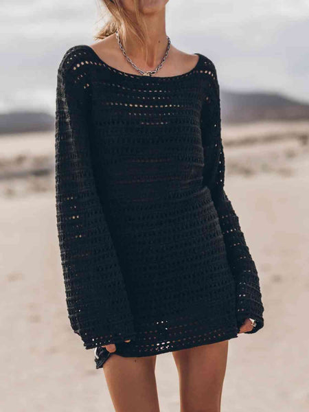 Tie Back Cover-Up Sweater