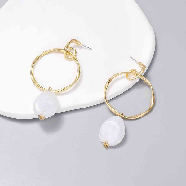 Hoop Drop Earrings