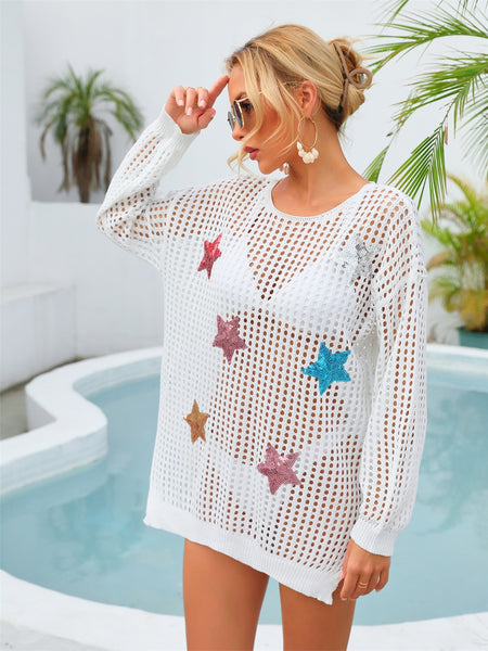 Sequin Stars Cover-Up
